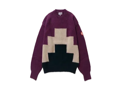 Cav Empt (C.E) ZIGGURAT KNIT "Purple"