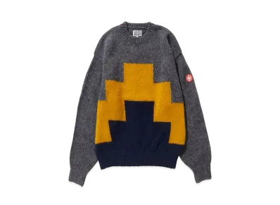 Cav Empt (C.E) ZIGGURAT KNIT "Grey"