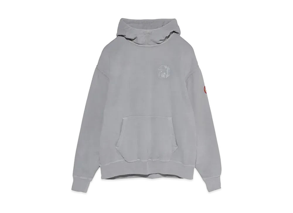 Cav Empt (C.E) OVERDYE DOUBLE FACE HOODY "Grey"