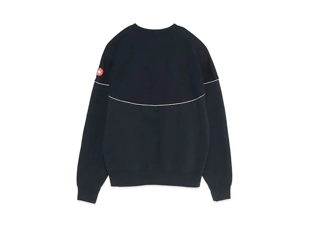 Cav Empt (C.E) WHITE LINE CREW NECK "Black"