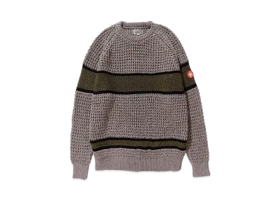 Cav Empt (C.E) LINE LOOSE WAFFLE KNIT "Grey"