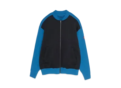 Cav Empt (C.E) OVERDYE P/C SWEAT CARDIGAN "Blue"