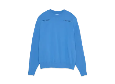 Cav Empt (C.E) MD SPHERE LIGHT CREW NECK "Blue"