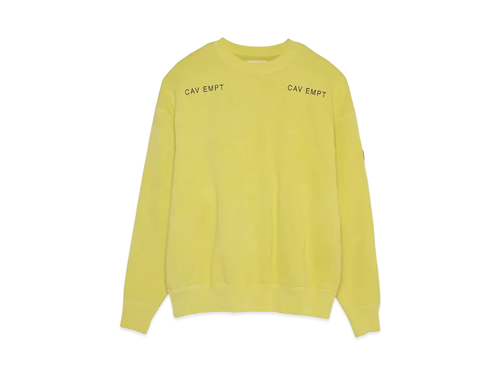 Cav Empt (C.E) MD OPERATIONS CREW NECK "Yellow"