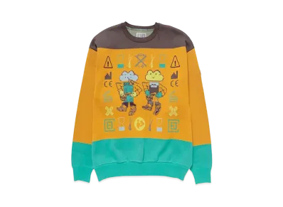 Cav Empt (C.E) N M BOY KNIT "Orange"