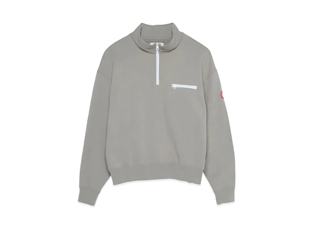 Cav Empt (C.E) HALF ZIP SWEAT "Khaki"