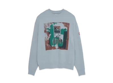 Cav Empt (C.E) PORTAL CREW NECK "Grey"