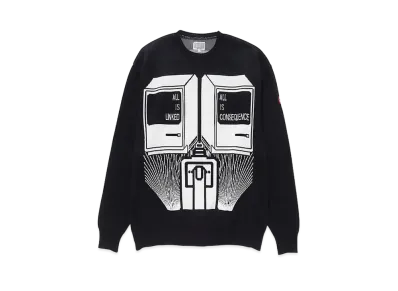 Cav Empt (C.E) MD LINKED KNIT "Black"
