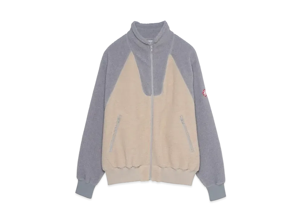 Cav Empt (C.E) HEAVY FLEECE ZIP UP "Beige"