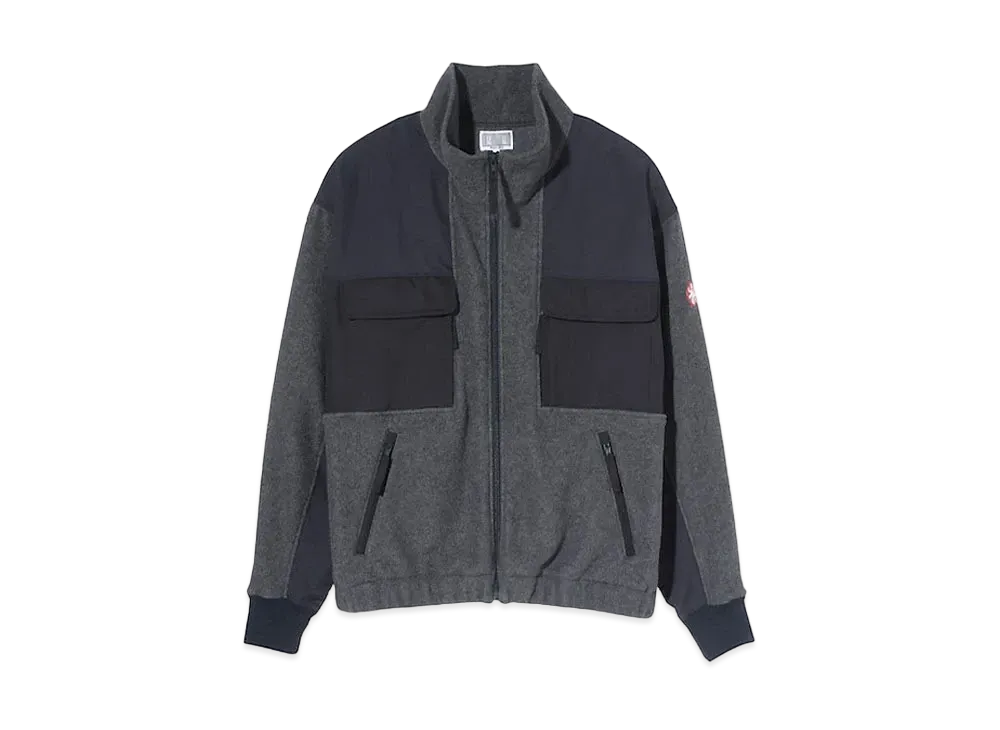 Cav Empt (C.E) FLEECE ZIP UP "Grey"