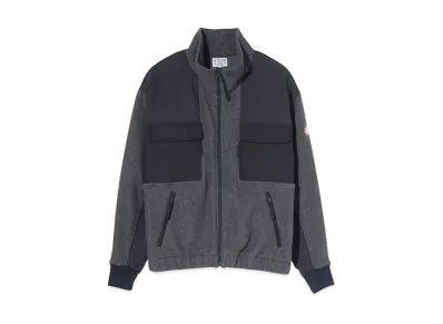 Cav Empt (C.E) FLEECE ZIP UP "Grey"