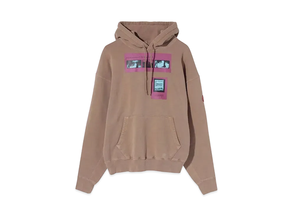 Cav Empt (C.E) PERVASIVENESS HEAVY HOODY "Brown"