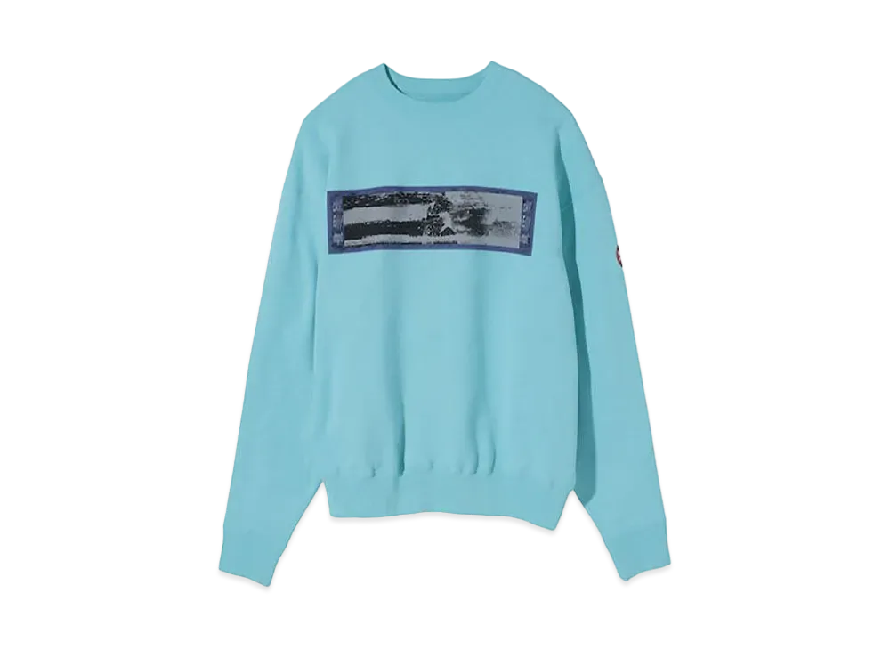Cav Empt (C.E) OBLONG NOISE CREW NECK "Green"