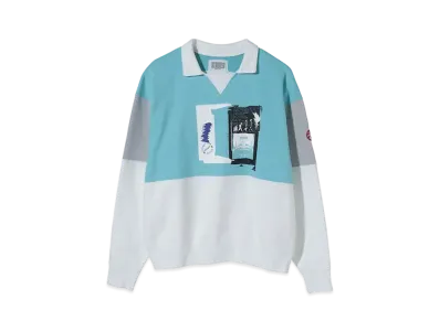 Cav Empt (C.E) CASUAL COLLARED SWEAT "White"