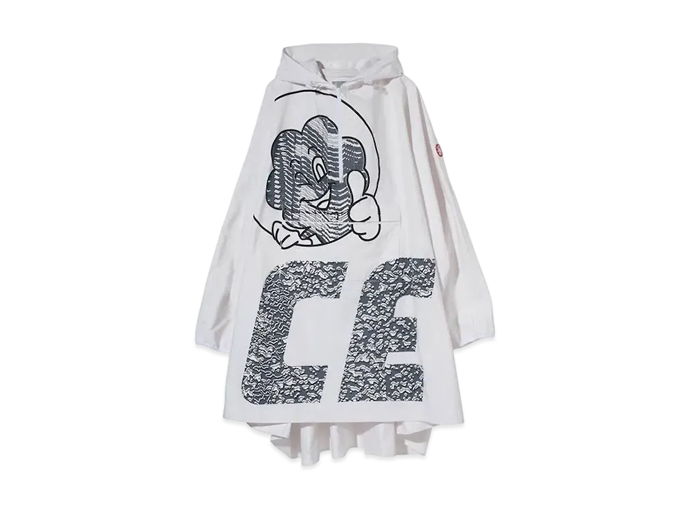 Cav Empt (C.E) MERCATI PULLOVER JACKET "White"