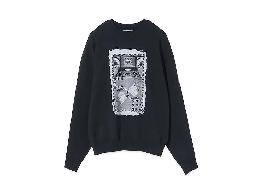 Cav Empt (C.E) MD SECURITY CREW NECK "Black"