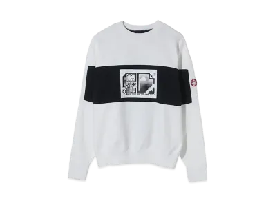 Cav Empt (C.E) MD DOCUMENT CREW NECK "White"