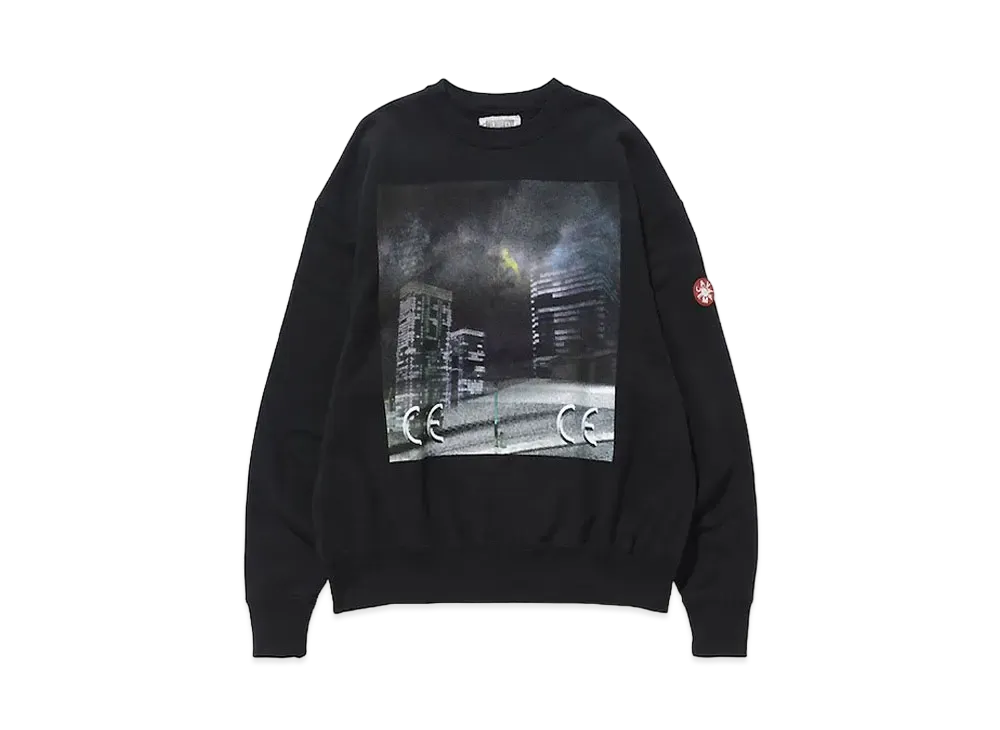 【希少】C.E CAVEMPT NIGHT VECTOR CREW NECK♪ Cav Empt (C.E) NIGHT VECTOR CREW NECK 