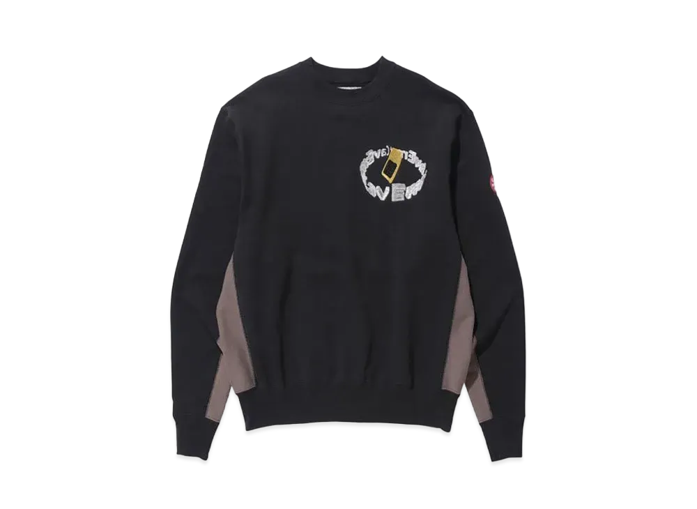Cav Empt (C.E) S CARD CREW NECK "Black"