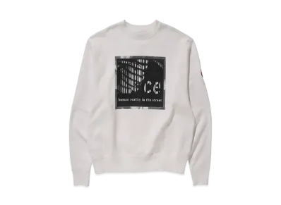 Cav Empt (C.E) HUMAN REALITY CREW NECK "White"