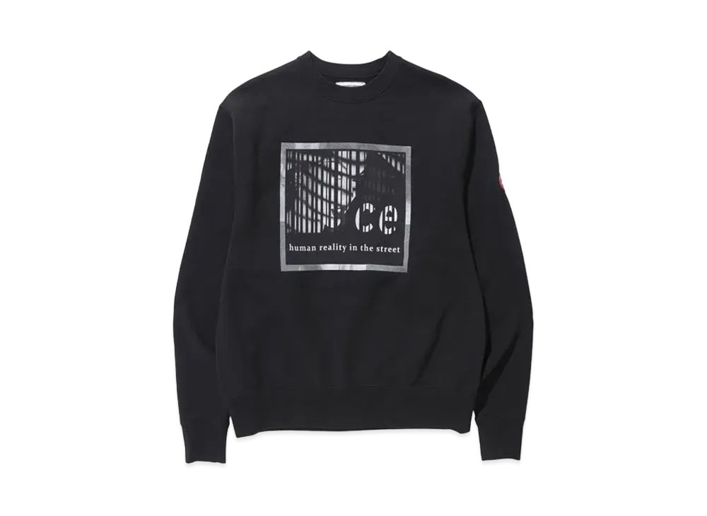 Cav Empt (C.E) HUMAN REALITY CREW NECK "Black"