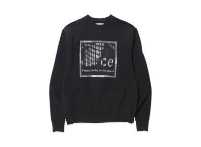 Cav Empt (C.E) HUMAN REALITY CREW NECK "Black"