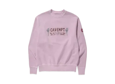 Cav Empt (C.E) ENDLESS CREW NECK "Pink"