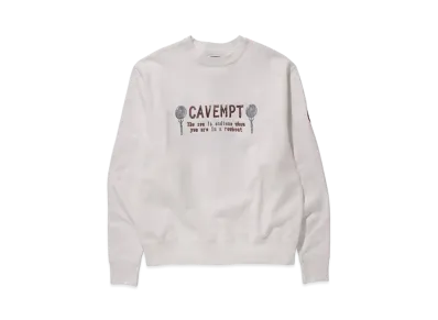Cav Empt (C.E) ENDLESS CREW NECK "White"