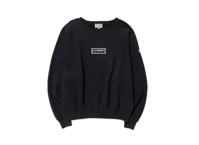 Cav Empt (C.E) LOOSE FIT CREW NECK "Black"