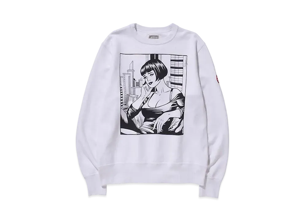 Cav Empt (C.E) RB CREW NECK "White"