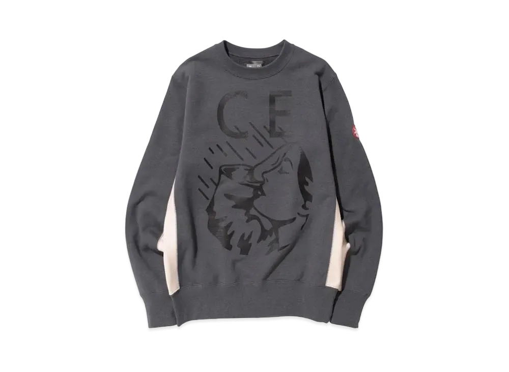 Cav Empt (C.E) PRE COG CREW NECK "Grey"