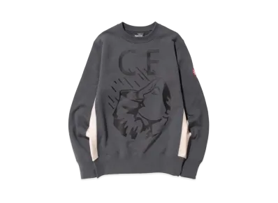 Cav Empt (C.E) PRE COG CREW NECK "Grey"