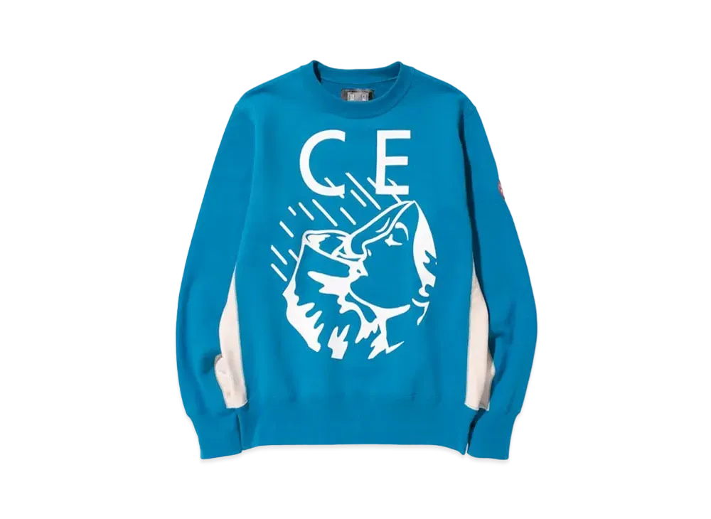 Cav Empt (C.E) PRE COG CREW NECK "Blue"