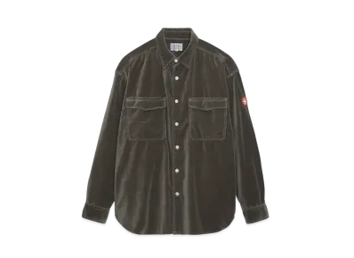 Cav Empt (C.E) VELVET SHIRT "Brown"
