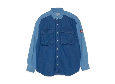 Cav Empt (C.E) TWO COLOUR DENIM SHIRT "Denim"