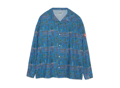 Cav Empt (C.E) MODULE BIG SHIRT "Blue"