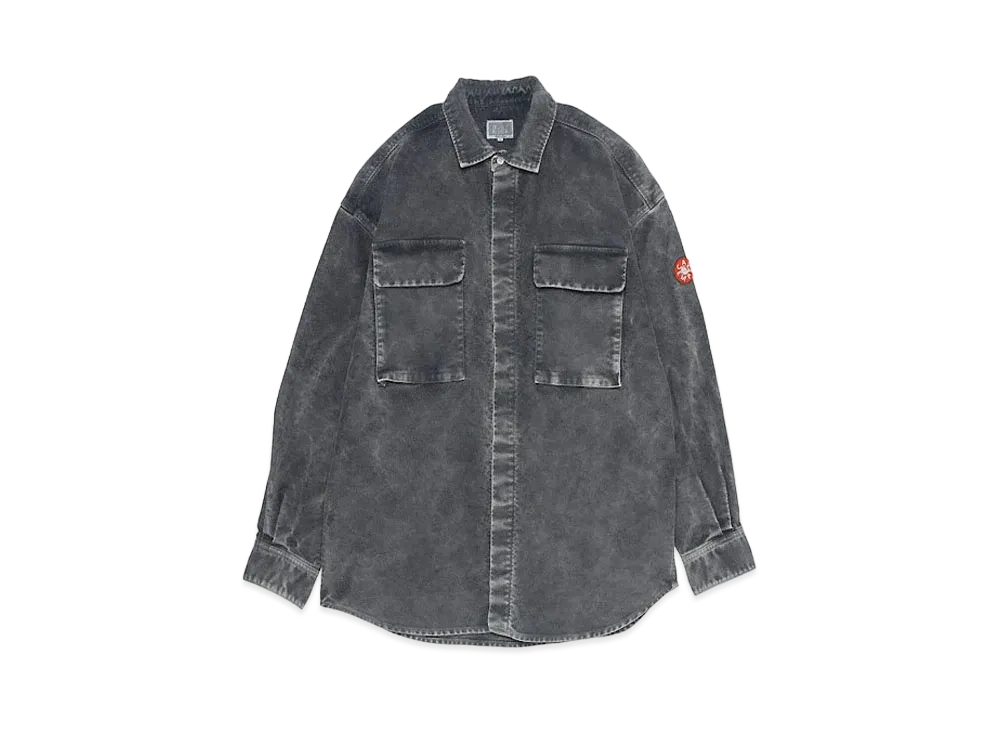 Cav Empt (C.E) BLEACHED BIG SHIRT "Grey"