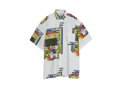 Cav Empt (C.E) MD STRUCTURES SHORT SLEEVE SHIRT "White"
