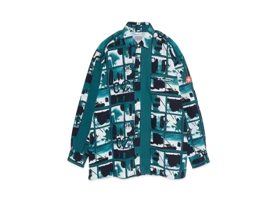 Cav Empt (C.E) CARD 3 BIG SHIRT "Green"