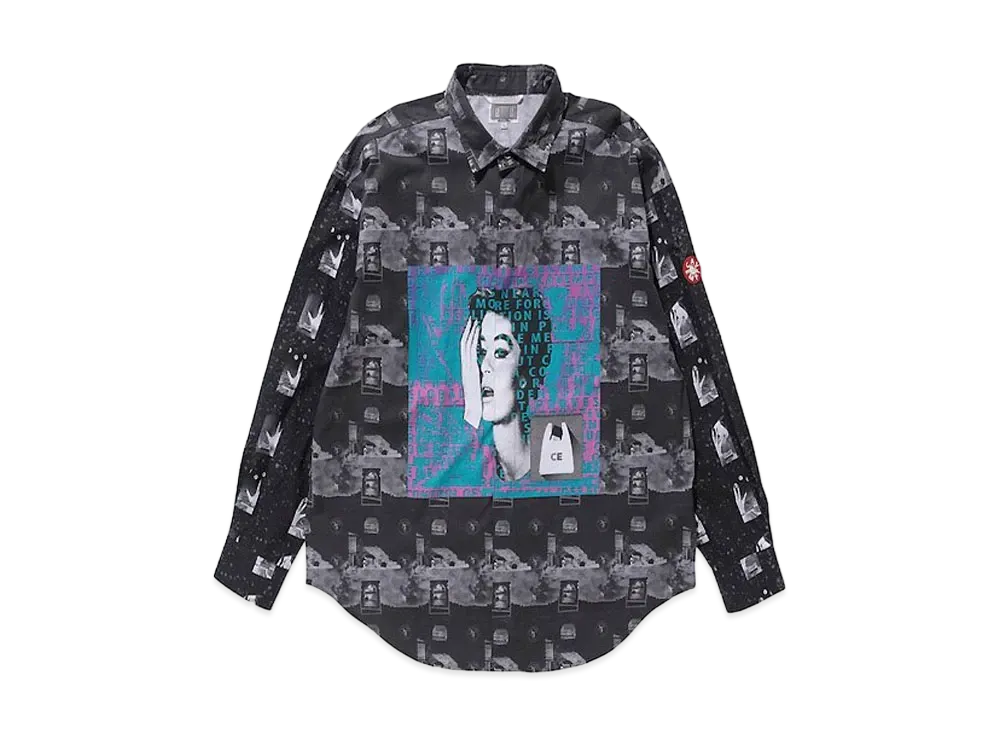 Cav Empt (C.E) MANIFESTO BIG SHIRT "Black"