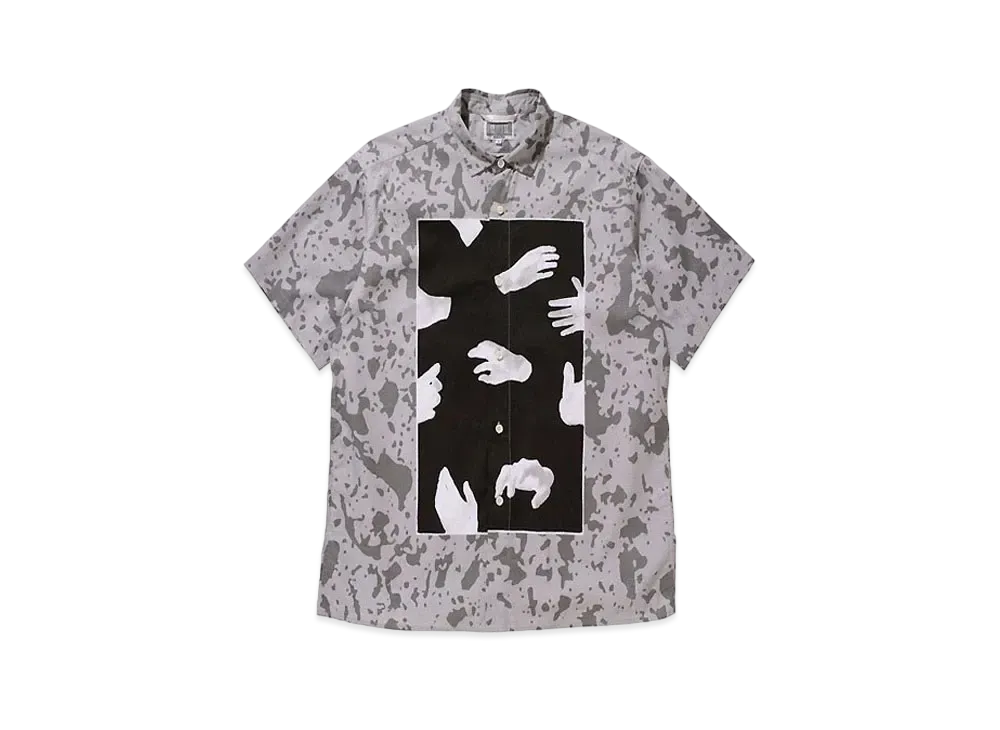 Cav Empt (C.E) NOISE/HAND SHORT SLEEVE SHIRT "Grey"