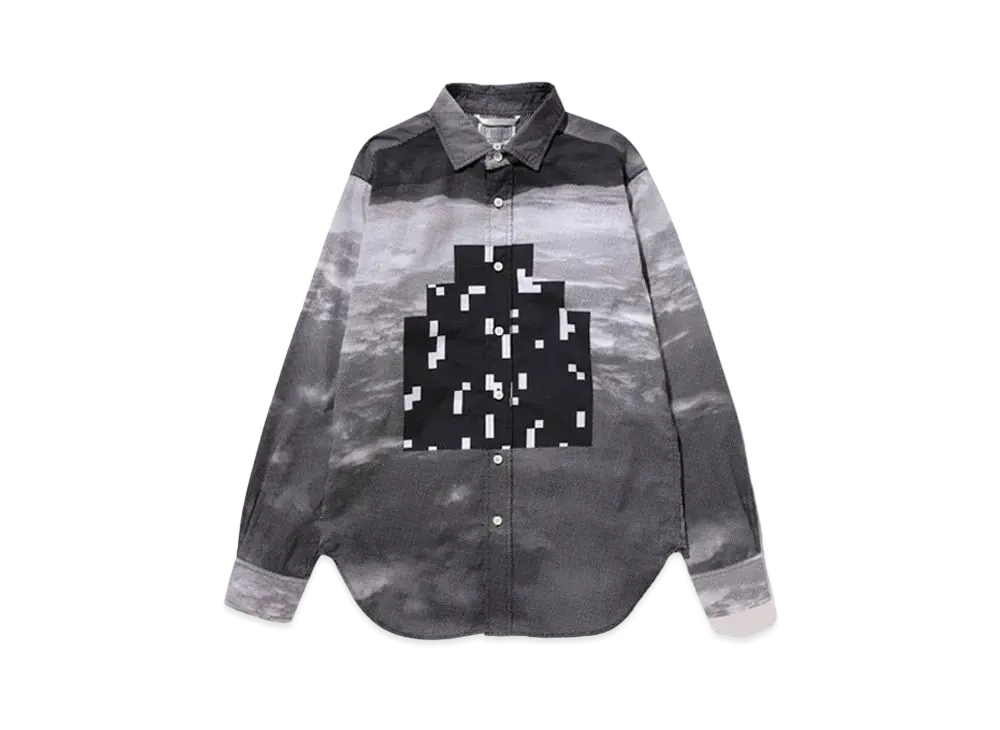 Cav Empt (C.E) NOIZIG PRINT SHIRT "Grey"