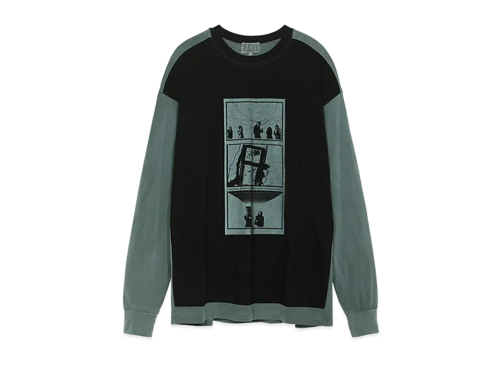 Cav Empt (C.E) OVERDYE PLANETARY COMMUNITY LONG SLEEVE T "Green"