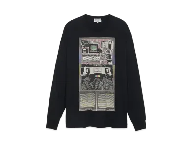 Cav Empt (C.E) MD TRANSMITTER LONG SLEEVE T "Black"