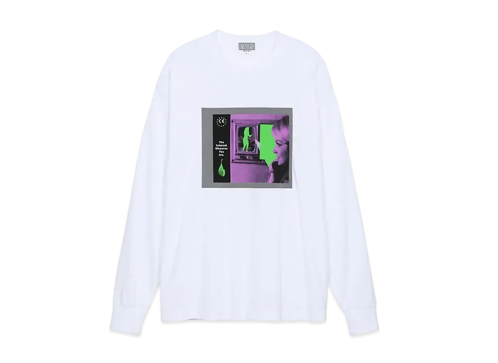 Cav Empt (C.E) WHEREVER LONG SLEEVE T "White"