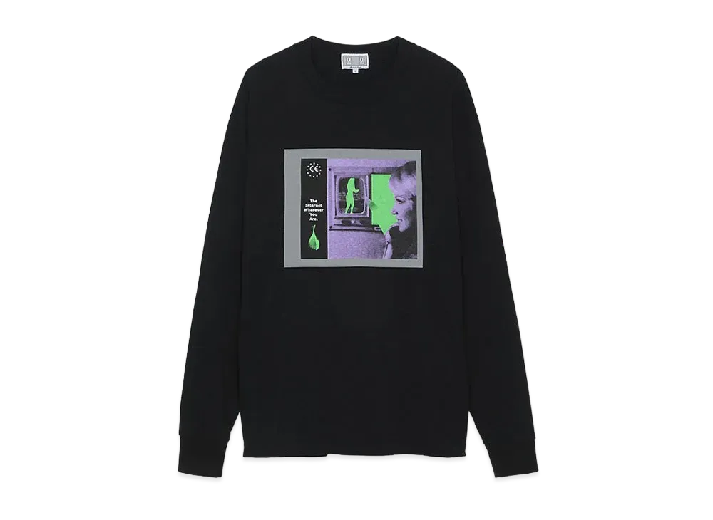 Cav Empt (C.E) WHEREVER LONG SLEEVE T "Black"