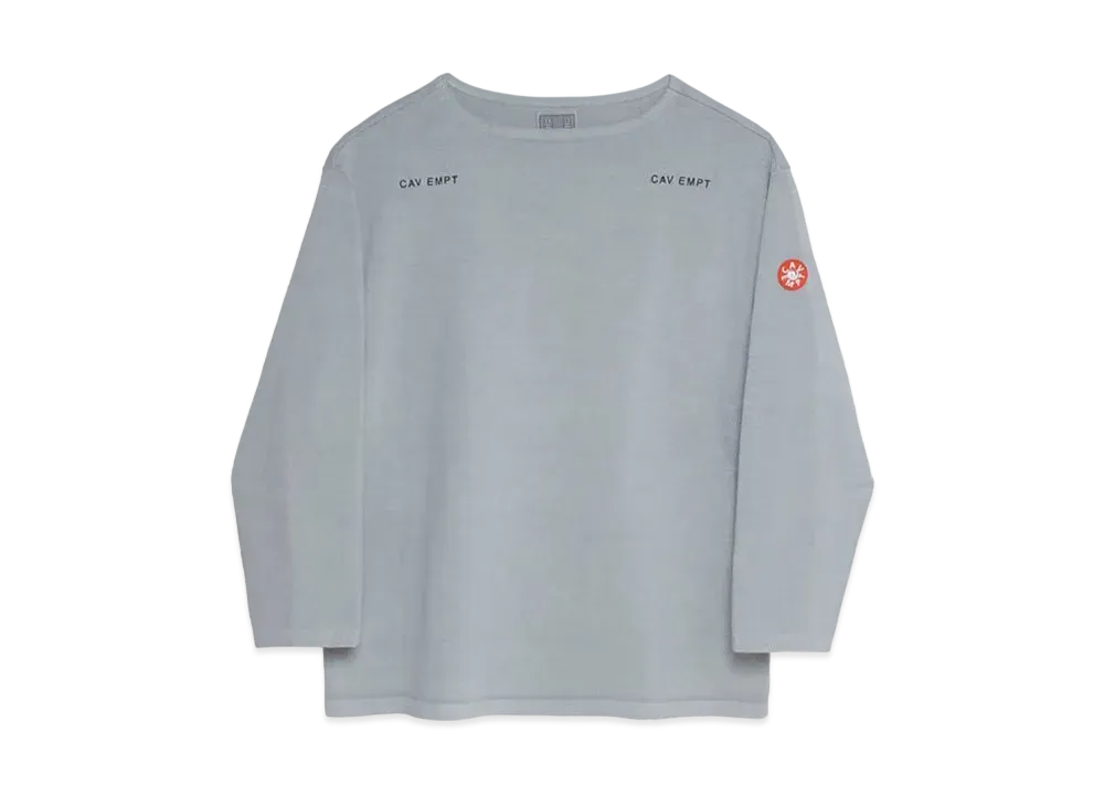 Cav Empt (C.E) OVERDYE UTILITY LONG SLEEVE T "Grey"