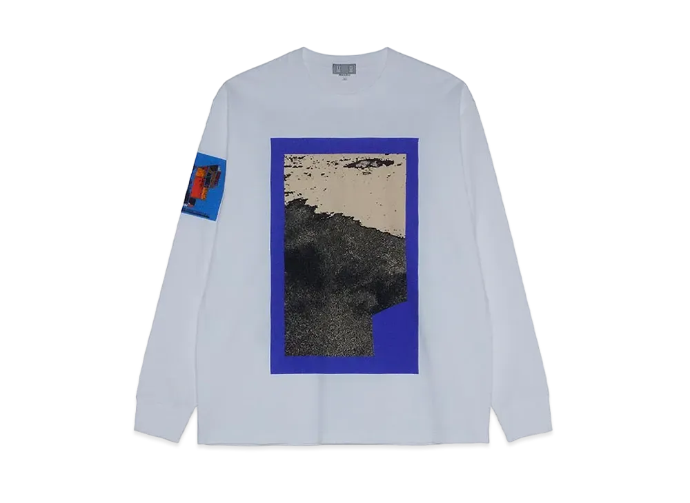 Cav Empt (C.E) FRAGMENTARY LONG SLEEVE T "White"