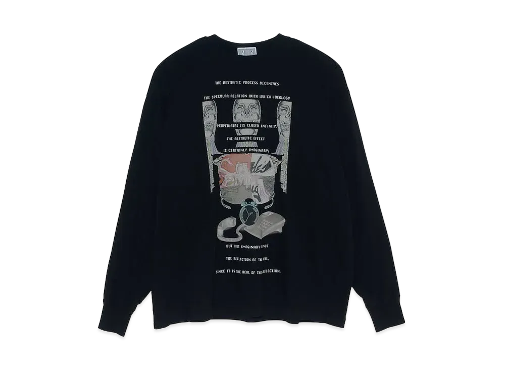 Cav Empt (C.E) MD DECENTRE LONG SLEEVE T "Black"