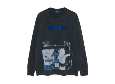 Cav Empt (C.E) OVERDYE FLIGHT LONG SLEEVE T "Grey"